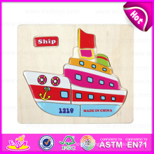 2015 Kids Toy Wooden Jigsaw Puzzle Patterns, Lowest Price Wooden Puzzle Game Toy, High Quality Magnetic Jigsaw Puzzle Set W14c083